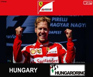 Puzzle Vettel 2015 Ουγγρικά Grand Prix